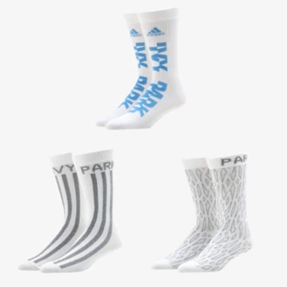 IVY PARK x ADIDAS 3 Pack Crew Socks Cotton